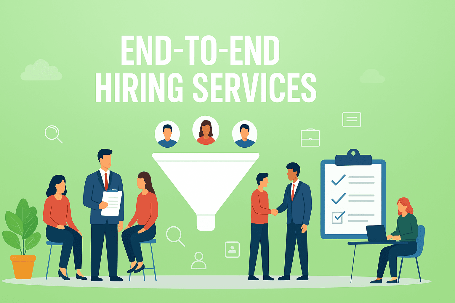 Professional hiring process